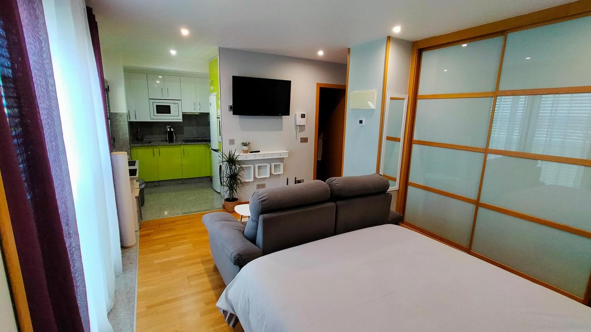 Estudio Ladeira Playa Baiona Exteriör bild